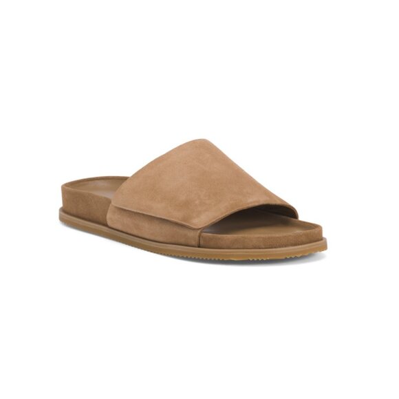 VINCE Camel Men's Suede Del Rey Slides